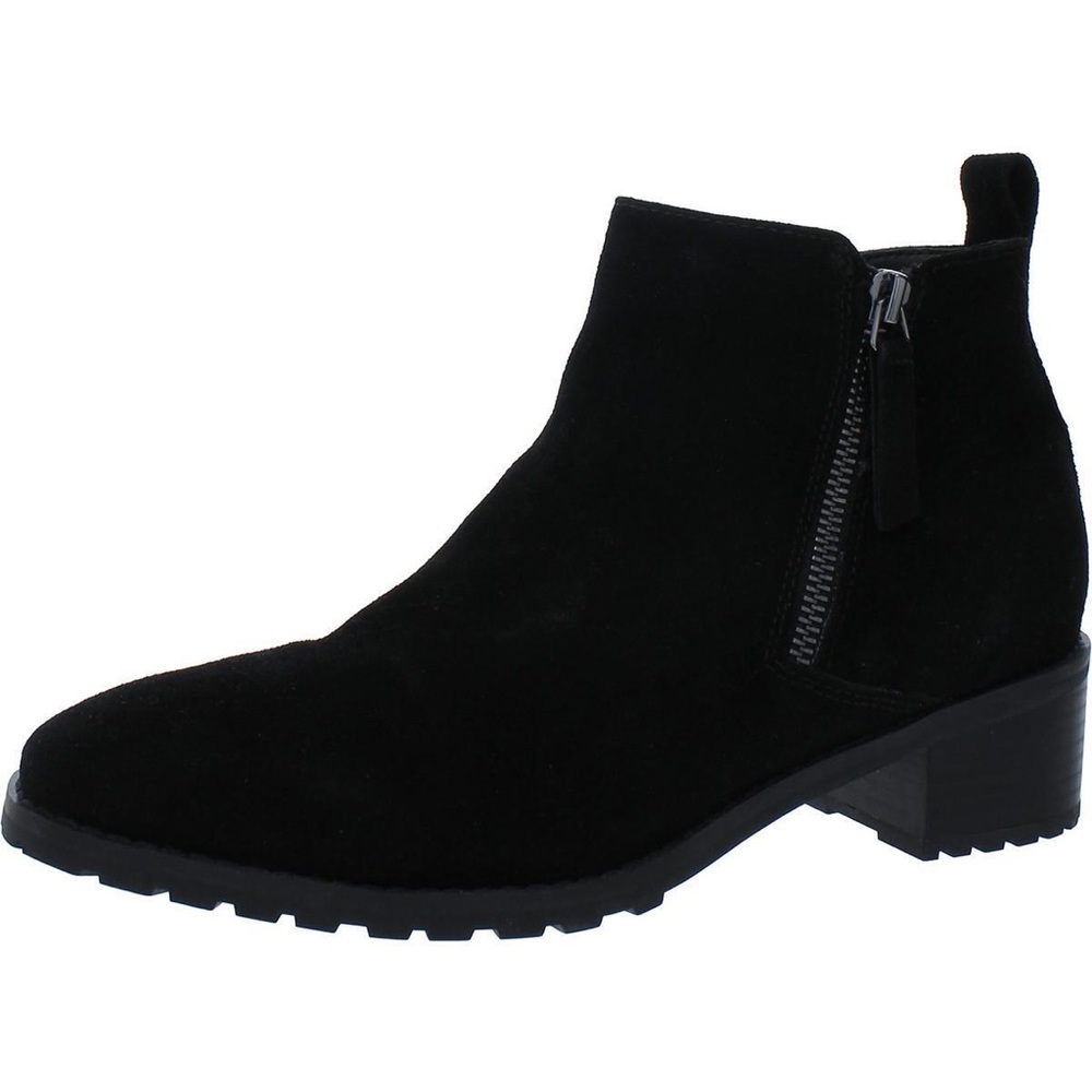 Aqua College Womens Sanction Black Ankle Boots